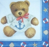 0158 Teddybären Serviette