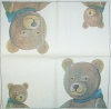 0471 Teddybären Serviette