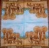 0808 Elefanten Serviette