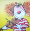 0958 Clown Serviette