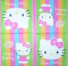1999 Hello Kitty Birthday Serviette