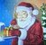 2661 Weihnachtsmann Santa Claus Serviette