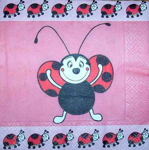 2740 Ladybug Serviette