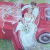 2886 Hochzeit Wedding Serviette