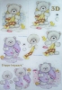 3d0086 Teddy 3D Bogen