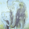 3724 Elefanten Serviette