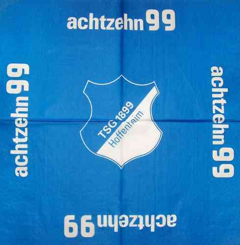 4574 TSG 1899 Hoffenheim Fußballverein Serviette
