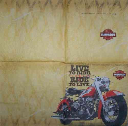 5685 Harley Davidson Serviette