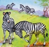 6241 Zebra Serviette