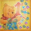 7304 Winnie Pooh Birthday Serviette