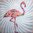 9611 Flamingo Serviette
