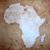 9699 Afrika Karte Serviette