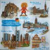 10226 Memories of Germany Frankfurt am Main Serviette
