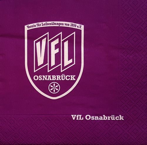 11258 VfL Osnabrück Fußballverein Serviette