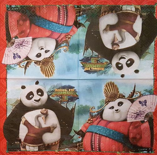 11271 Kung Fu Panda Serviette
