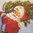 11504 Santa with his Tree Serviette