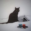 11666 Black Cat Journal Serviette
