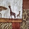 11728 Giraffe Collage Serviette
