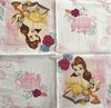 12314 Beauty and the Beast Serviette