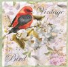 12378 Vintage Bird Serviette