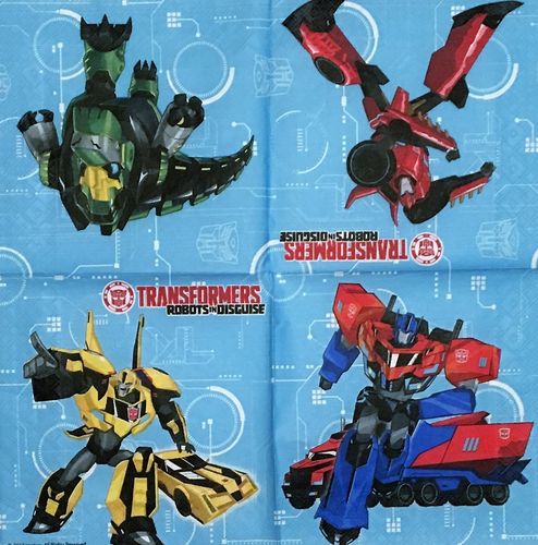 12549 Transformers Robots in Disguise Serviette